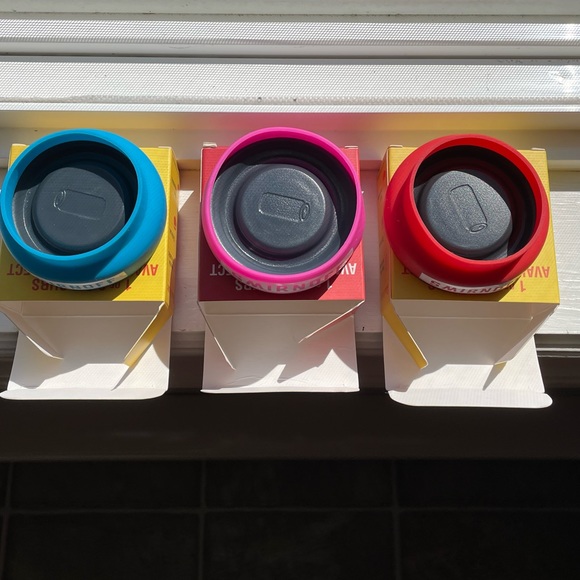 COMPLETE COLLECTABLE SET - Smirnoff Chill Coasters (Red, Pink, and Blue) - Picture 6 of 8